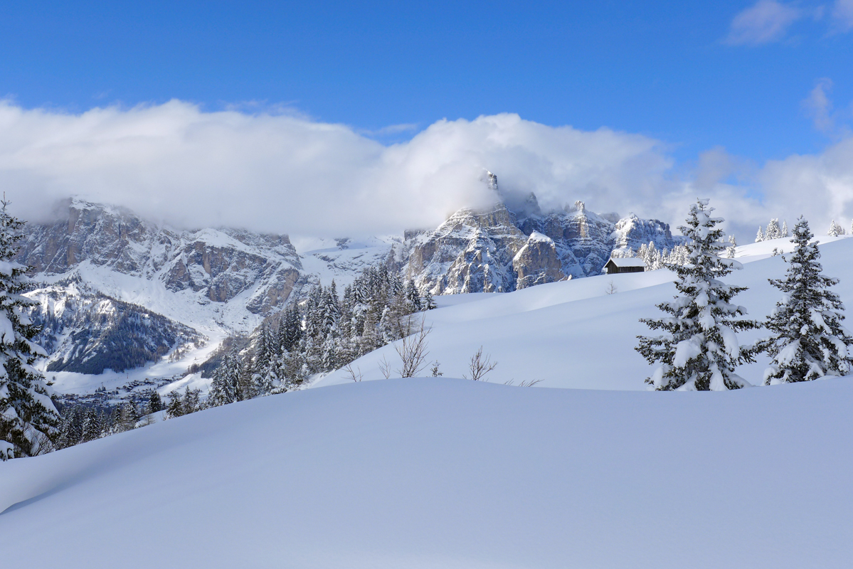 Skifahren in Südtirol: Kronplatz, Sextner Dolomiten, Alta Badia, Sella Ronda
