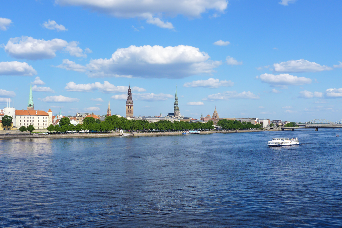 Traumhaftes Wetter beim Partywochenende in Riga
