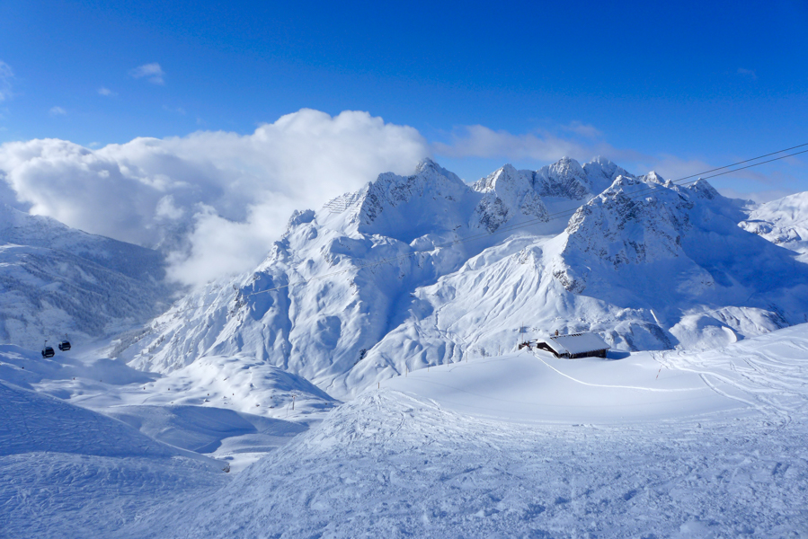 Mega-Kälte und Tiefschnee am Arlberg